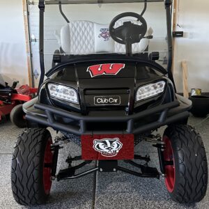 2022 Club Car Onward Lifted 4-Seater Lithium Golf Cart | Black