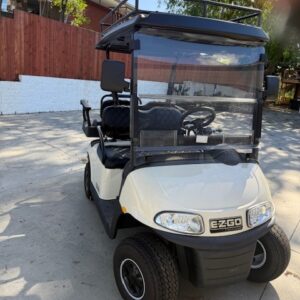 2024 E-Z-GO RXV Electric 4-Seater Golf Cart | Used White