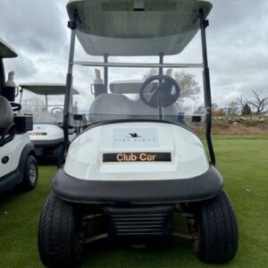 Used 2017 Club Car Precedent 48V Electric Golf Cart | White 2-Seater
