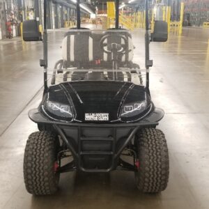 Used 2021 ICON i40 Lifted 4-Seater Electric Golf Cart | Gloss Black