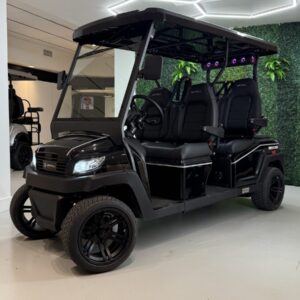 2026 Bintelli Nexus 4PF Black 4-Passenger Lithium Golf Cart